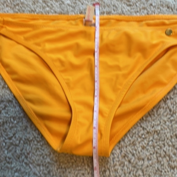 Raisins XL yellow gold XL bikini bottom with side ties - Picture 7 of 8